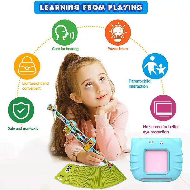 Early-Learning Interactive Flashcard Device